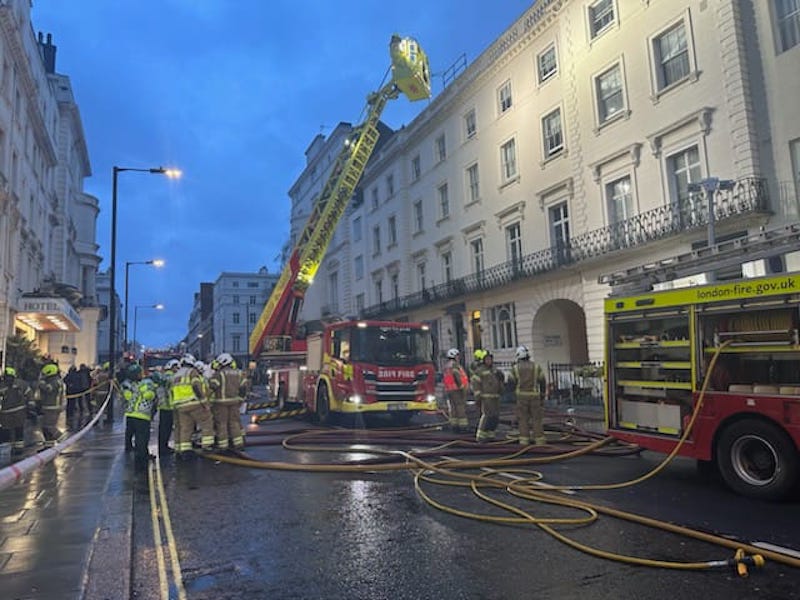 Paddington hotel fire